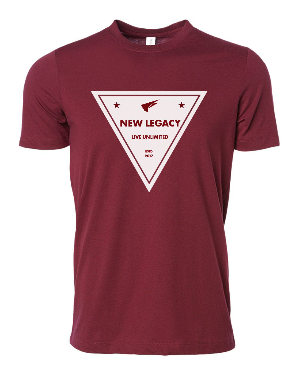 Live Unlimited Red T-Shirt - New Legacy Apparel
